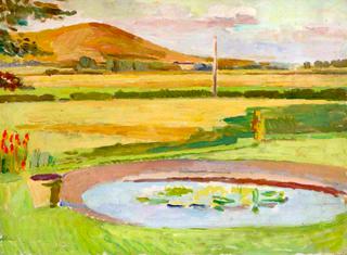 The Pond, Monk's House Garden, Rodmell