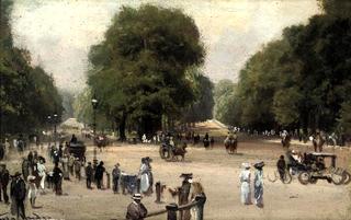 Rotten Row from Hyde Park Corner