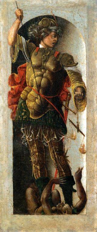 Saint Michael (from the Griffoni-altarpiece)