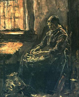 Woman in an interior