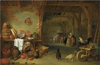 A Barn Interior