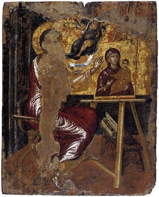 圣卢克画圣母与圣婴
