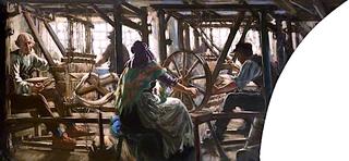 A Weaving Shop