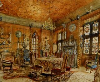 Interieur of a Castle in Renaissance Style