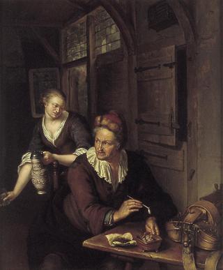 Interior with a Man and a Woman