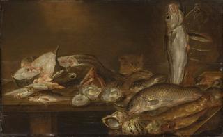 Still Life with Fish and Oysters
