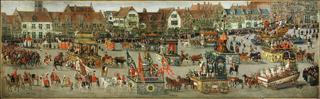 The Ommeganck Procession in Brussels on 31 May 1615