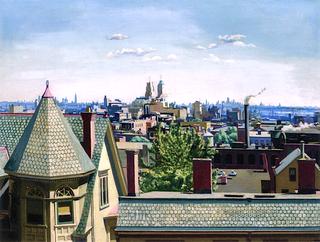 New York Skyline from Newark
