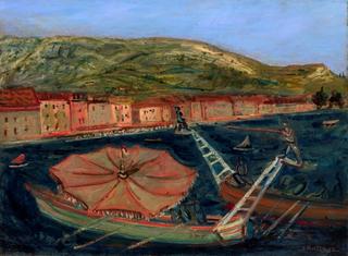 Seascape with Gondolas