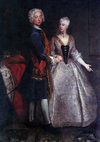 Charles William Frederick, Margrave of Brandenburg-Ansbach, and Princess Friederike Luise of Prussia