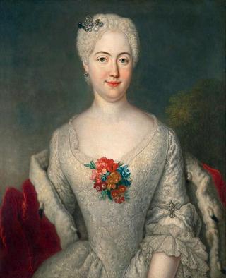 Portrait of Anna Friederike von Anhalt-Köthen
