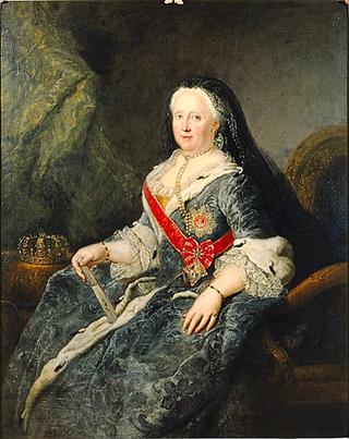 Portrait of Johanna Elizabeth, Princess of Anhalt-Zerbst