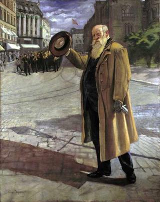 Portrait of Christian Krohg