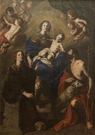 Virgin with Child and St. Rosalia