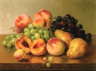 Still Life with Peaches, Pears and Grapes