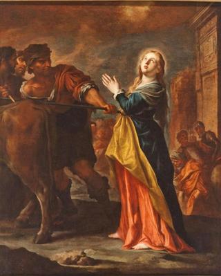 The Martyrdom of St. Lucy