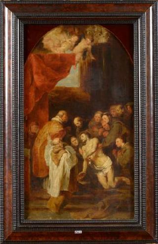 Copy of Peter Paul Rubens "Descent from the cross"