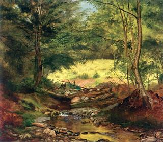 Landscape with Trees and Stream