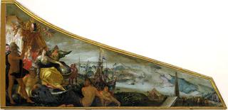 Allegory of Amsterdam as a center of world trade