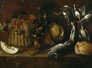 Bodegón de caza y fruta (Still Life with Hare and Fruit)