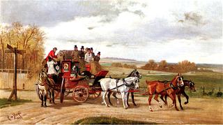 The Summer Royal Mail Coach