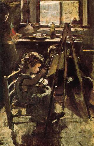 The little painter