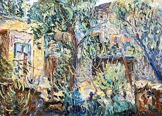Sunlit Garden, Santa Fe