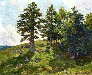 Landscape with Trees