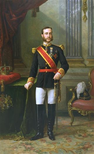 Portrait of King Alfonso XII