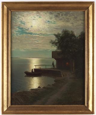 Fishermen in the Moonlight