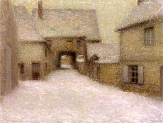 Snow, the Old Village, Gerberoy