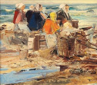 Fisherwomen on the Beach