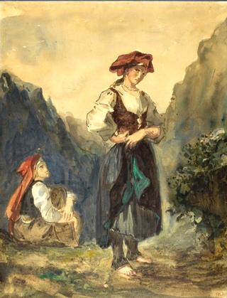 Peasant Women from the Region of the Eaux-Bonnes