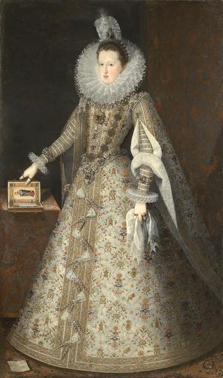 Portrait of Margaret of Austria, Queen of Spain
