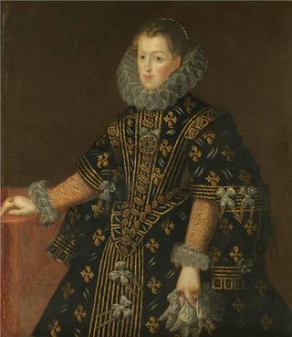 Portrait of Margaret of Austria, Queen of Spain