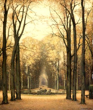 Autumn in the Park at Versailles
