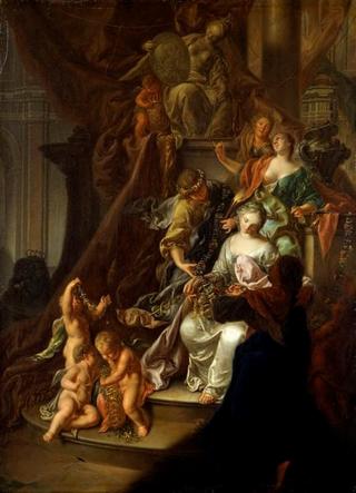 Allegory of the Marriage of Princess Maria Josepha of Saxony with the Dauphin of France