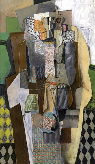 Girl Seated with a Bouquet of Flowers