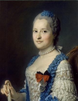 Portrait of Marie-Josèphe of Saxony, Dauphine of France