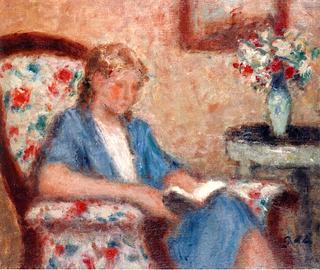 Young Woman Reading