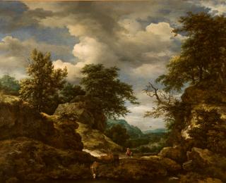 Rocky Wooded Landscape