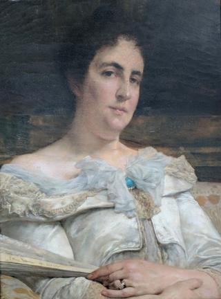 Portrait of Mrs George Armour of Princeton, New Jersey