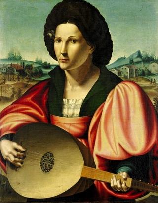 Portrait of a Lady with a Lute