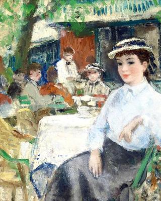Woman in the Cafe