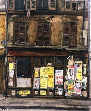 Petit tabac, affiche 'le roi de tabac'