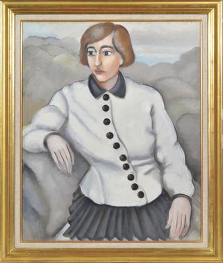 Jeune femme à la blouse