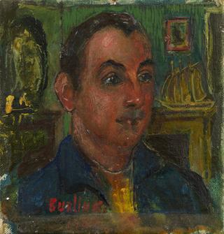 Portrait of Frank Banker in an Interior