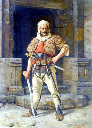 A Serbian warrior