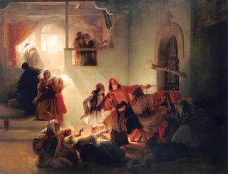 A Scene from the Massacre at Patras in April 1822