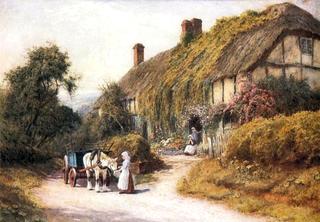 A Cottage at Ashton Under Hill, Gloucestershire